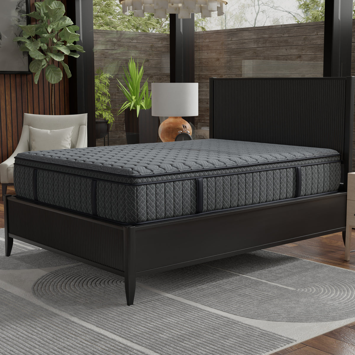 12" Bamboo Charcoal Memory Foam - Twin XL