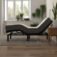 8" Gel-Infused Air Foam Mattress + Premier Adjustable Base - view 2