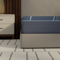 12" 4-Zone Copper-Gel Reactive Memory Foam - view 5