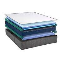 12" ISwitch Flippable Mattress + Head & Foot Adjustable Base - view 7