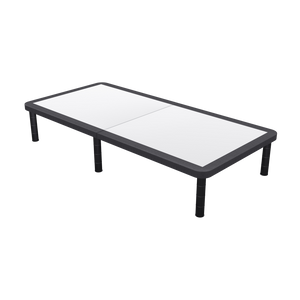 MATTRESS FOUNDATION WITH 12" ADJUSTABLE LEGS
